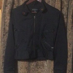 Nikibiki Black Nylon Biker Jacket